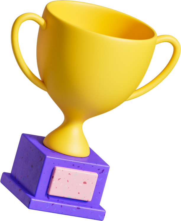 3D Trophy Cup